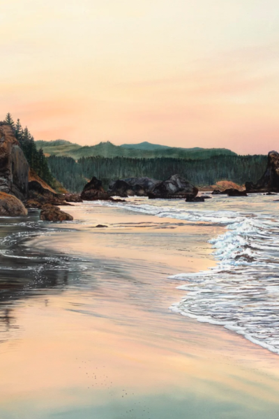 Bailey Miller creamsicle skies 30x40